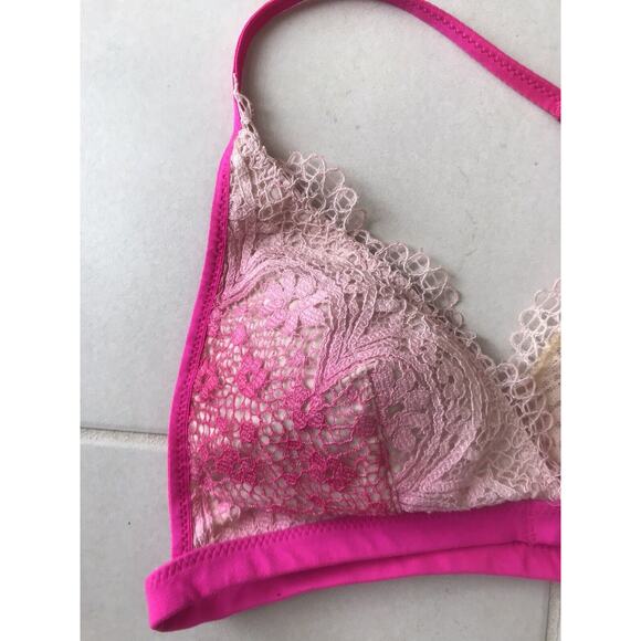 Victoria's Secret Lingerie Bralette Lace Ombre Wireless - Picture 2 of 8